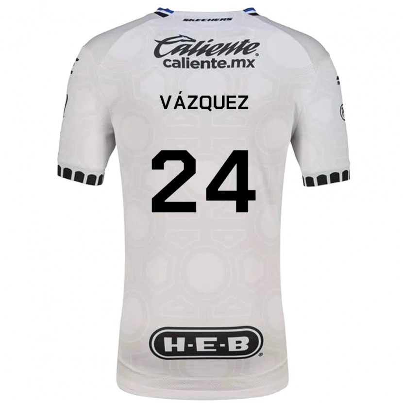 Danxen Dames Brayton Vázquez #24 Wit Zwart Blauw Thuisshirt Thuistenue 2026/27 T-Shirt België