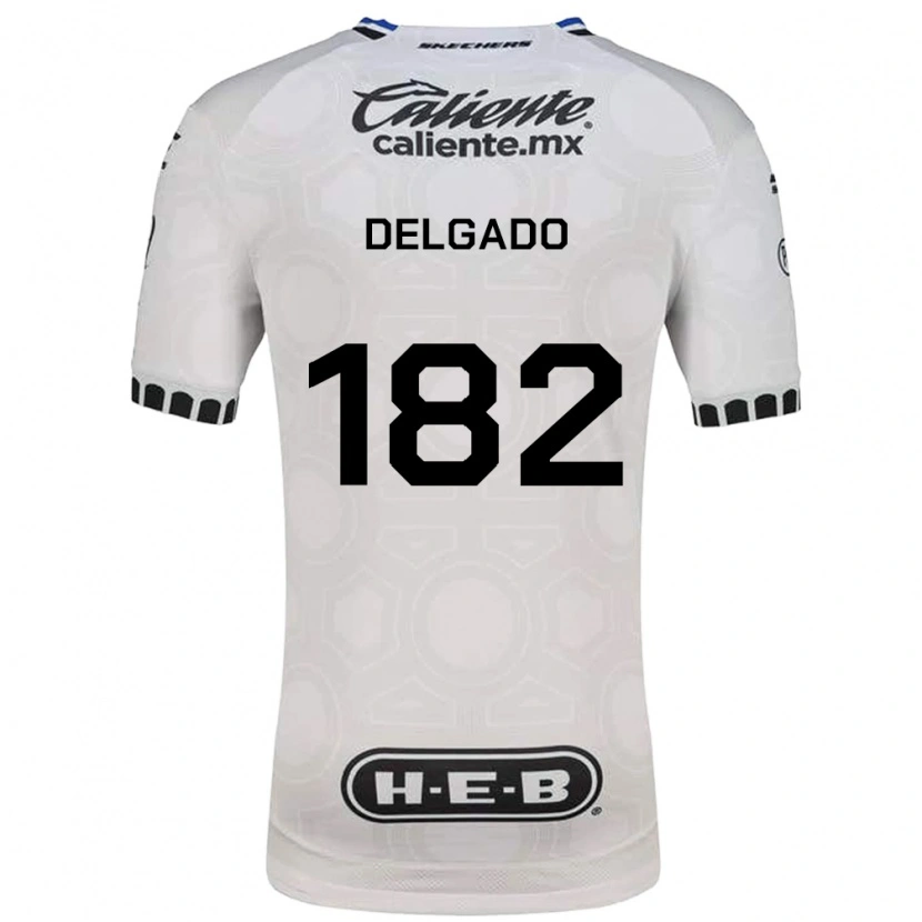 Danxen Dames Yael Delgado #182 Wit Zwart Blauw Thuisshirt Thuistenue 2026/27 T-Shirt België