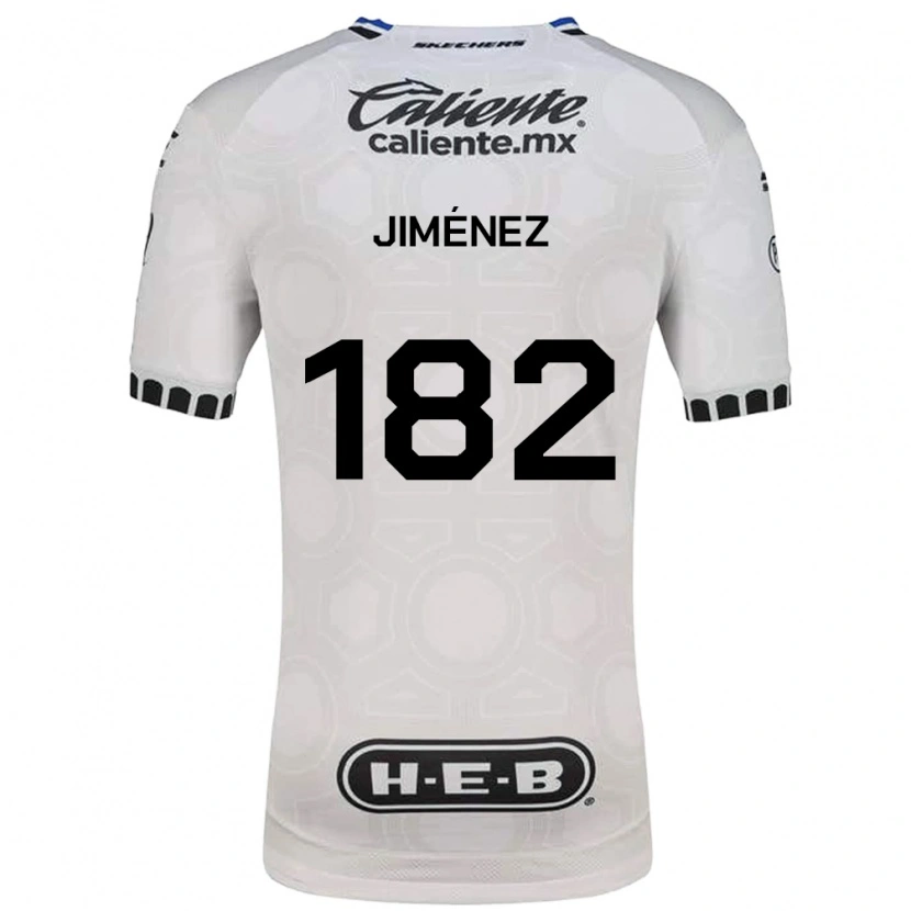 Danxen Dames Carlos Jiménez #182 Wit Zwart Blauw Thuisshirt Thuistenue 2026/27 T-Shirt België