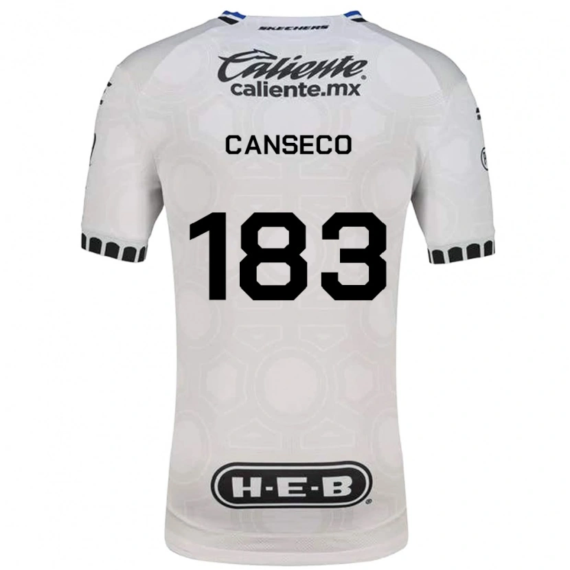 Danxen Dames Rodrigo Canseco #183 Wit Zwart Blauw Thuisshirt Thuistenue 2026/27 T-Shirt België