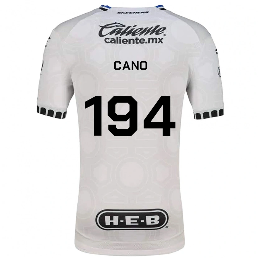 Danxen Dames Juan Cano #194 Wit Zwart Blauw Thuisshirt Thuistenue 2026/27 T-Shirt België
