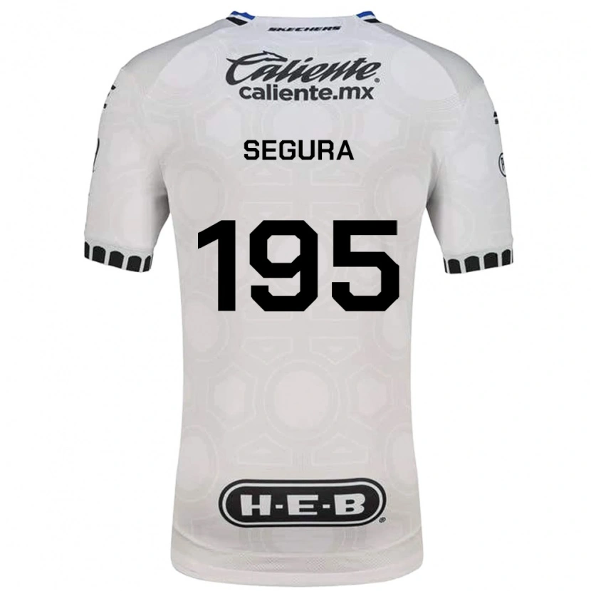 Danxen Dames Rubén Segura #195 Wit Zwart Blauw Thuisshirt Thuistenue 2026/27 T-Shirt België