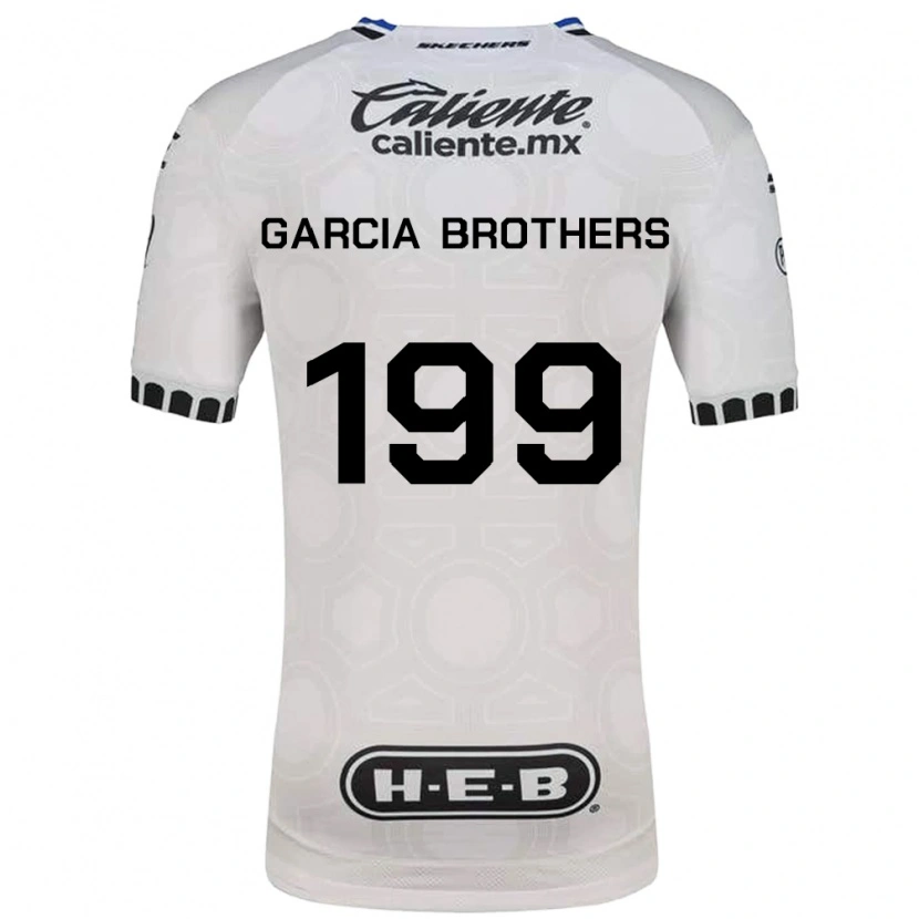 Danxen Dames Sergio Garcia Brothers #199 Wit Zwart Blauw Thuisshirt Thuistenue 2026/27 T-Shirt België