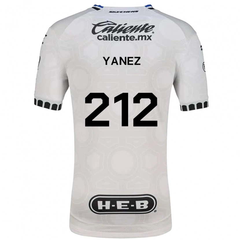 Danxen Dames Sebastián Yánez #212 Wit Zwart Blauw Thuisshirt Thuistenue 2026/27 T-Shirt België