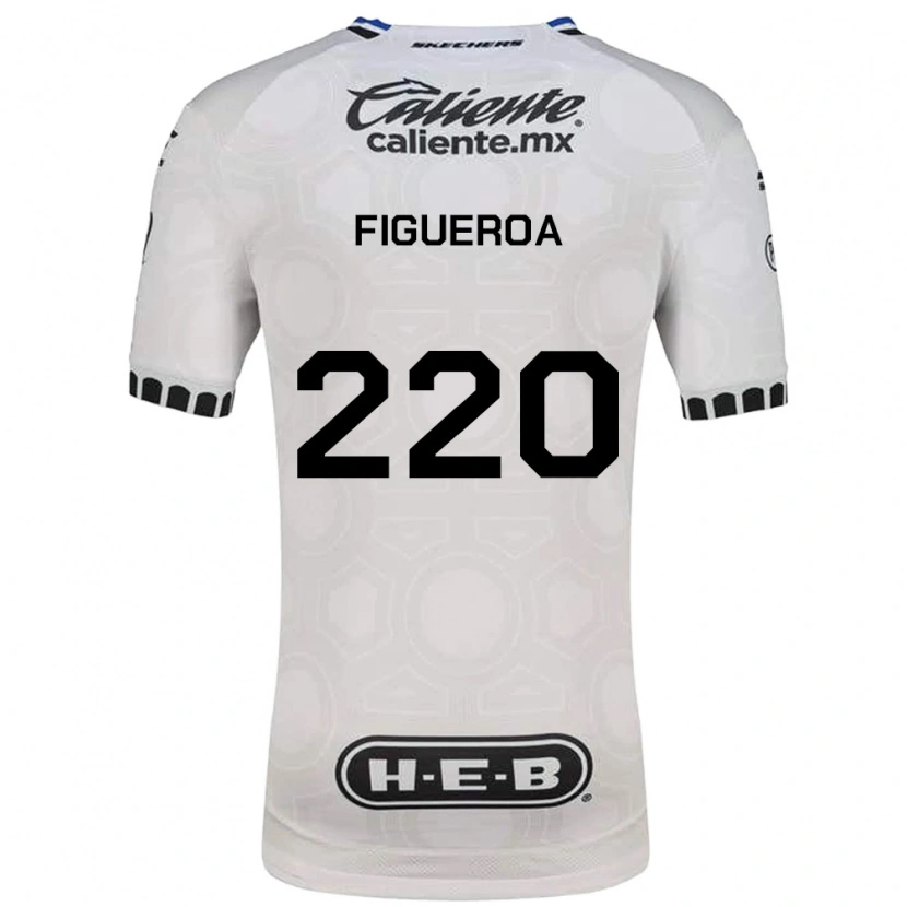 Danxen Dames Christopher Figueroa #220 Wit Zwart Blauw Thuisshirt Thuistenue 2026/27 T-Shirt België