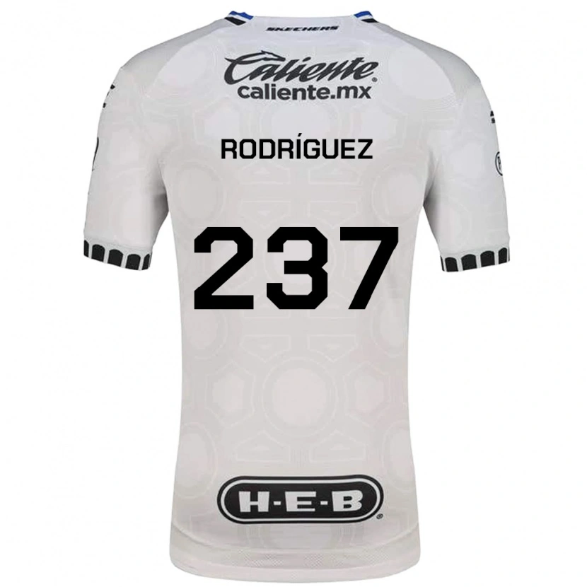 Danxen Dames Nicolás Rodríguez #237 Wit Zwart Blauw Thuisshirt Thuistenue 2026/27 T-Shirt België