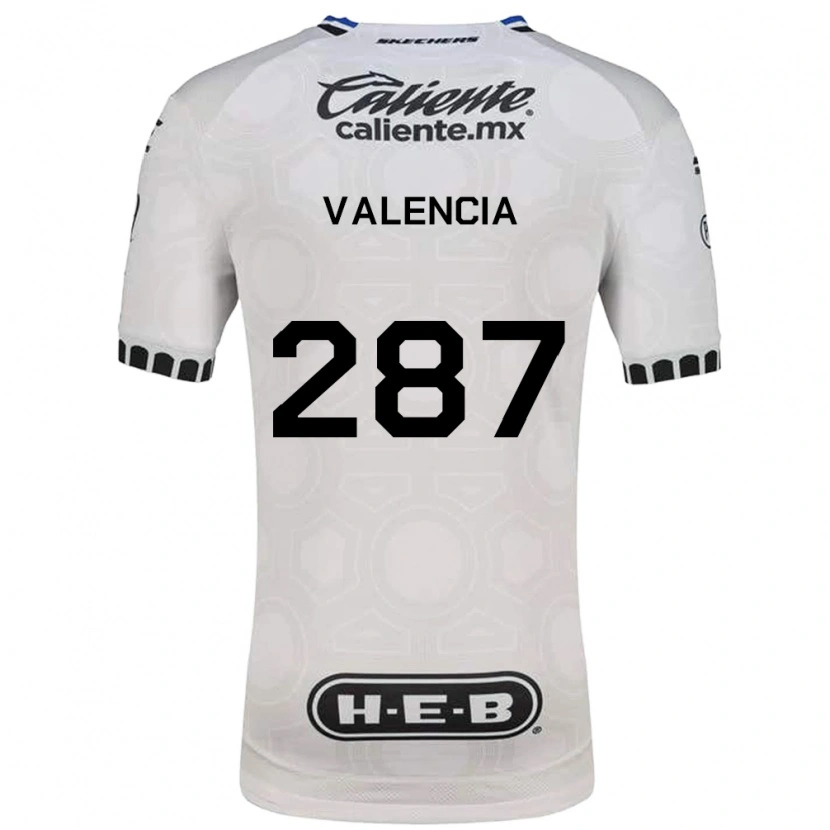 Danxen Dames Santiago Valencia #287 Wit Zwart Blauw Thuisshirt Thuistenue 2026/27 T-Shirt België