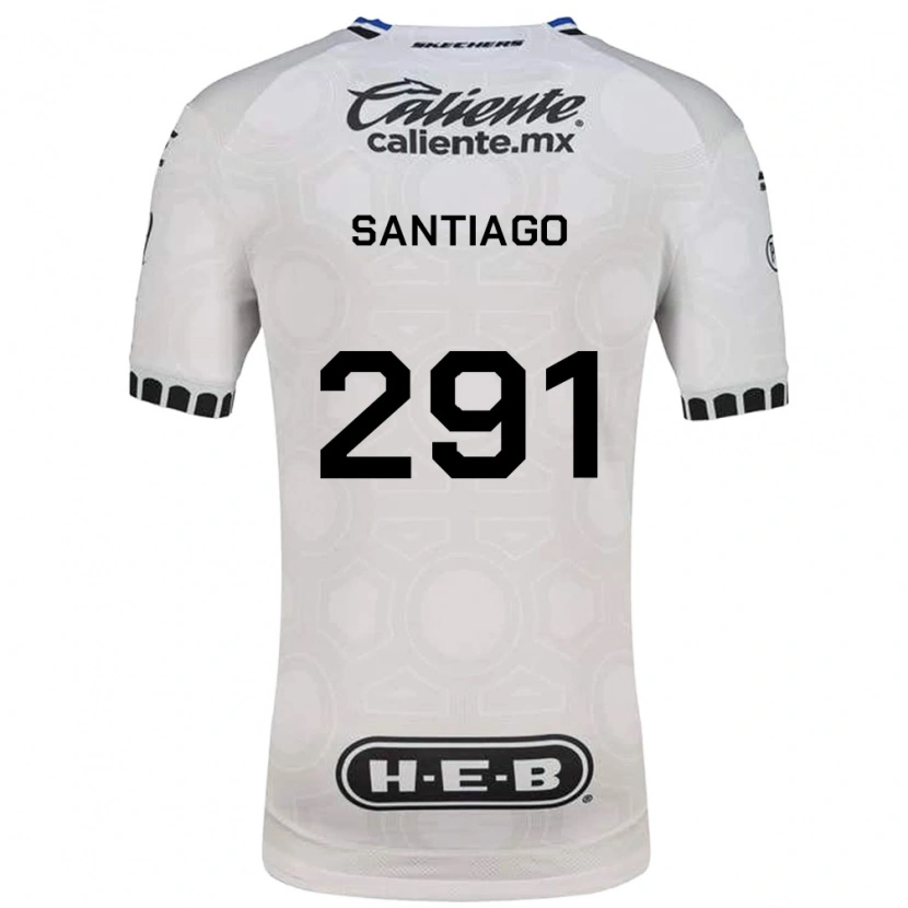 Danxen Dames Santiago De La Barrera #291 Wit Zwart Blauw Thuisshirt Thuistenue 2026/27 T-Shirt België