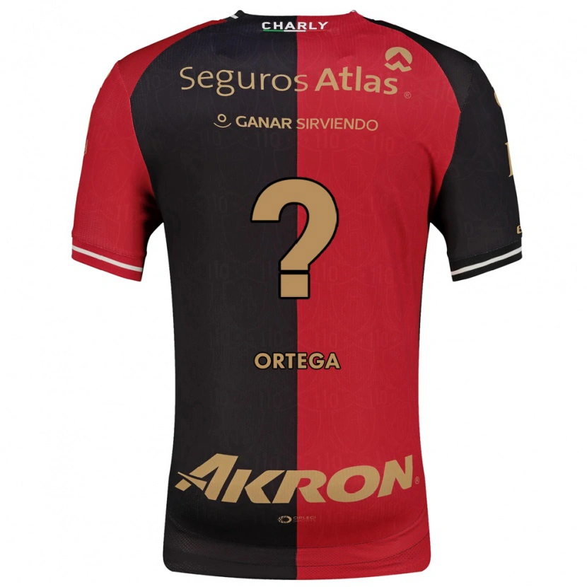 Danxen Dames Edyairth Ortega #0 Rood Zwart Bruin Thuisshirt Thuistenue 2026/27 T-Shirt België