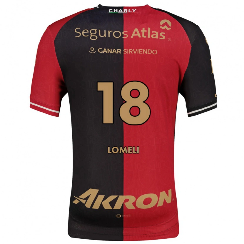 Danxen Dames Alejandra Lomelí #18 Rood Zwart Bruin Thuisshirt Thuistenue 2026/27 T-Shirt België