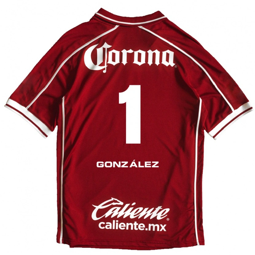 Danxen Dames Hugo González #1 Wit Rood Thuisshirt Thuistenue 2026/27 T-Shirt België