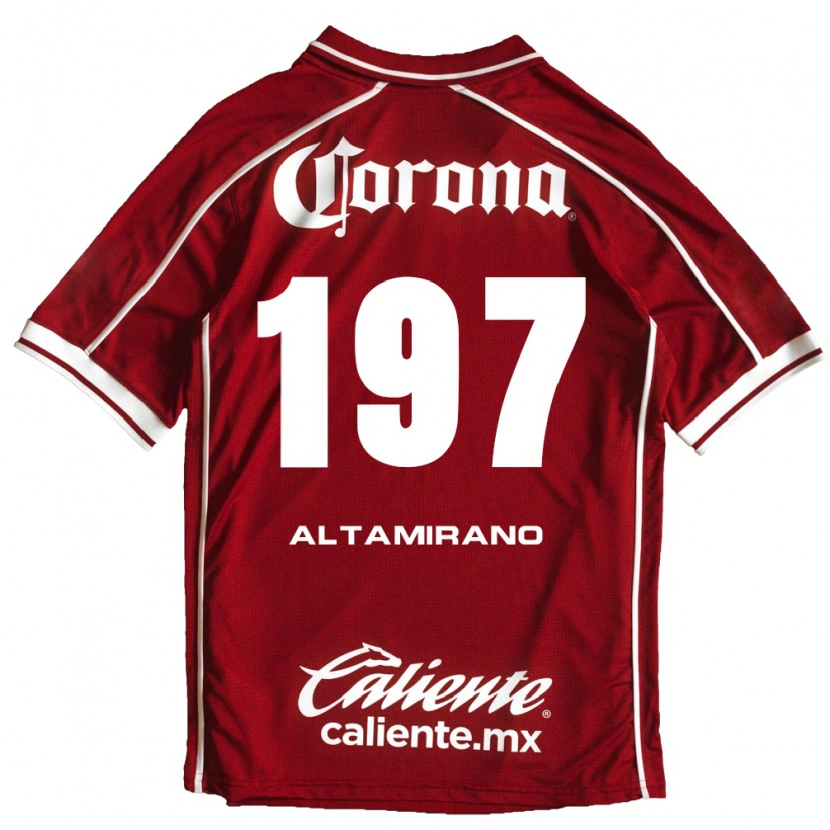 Danxen Dames Óscar Altamirano #197 Wit Rood Thuisshirt Thuistenue 2026/27 T-Shirt België
