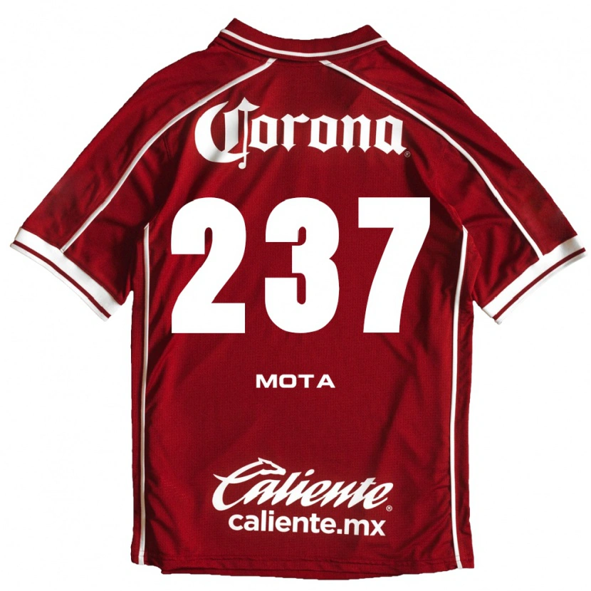 Danxen Dames Diego Mota #237 Wit Rood Thuisshirt Thuistenue 2026/27 T-Shirt België