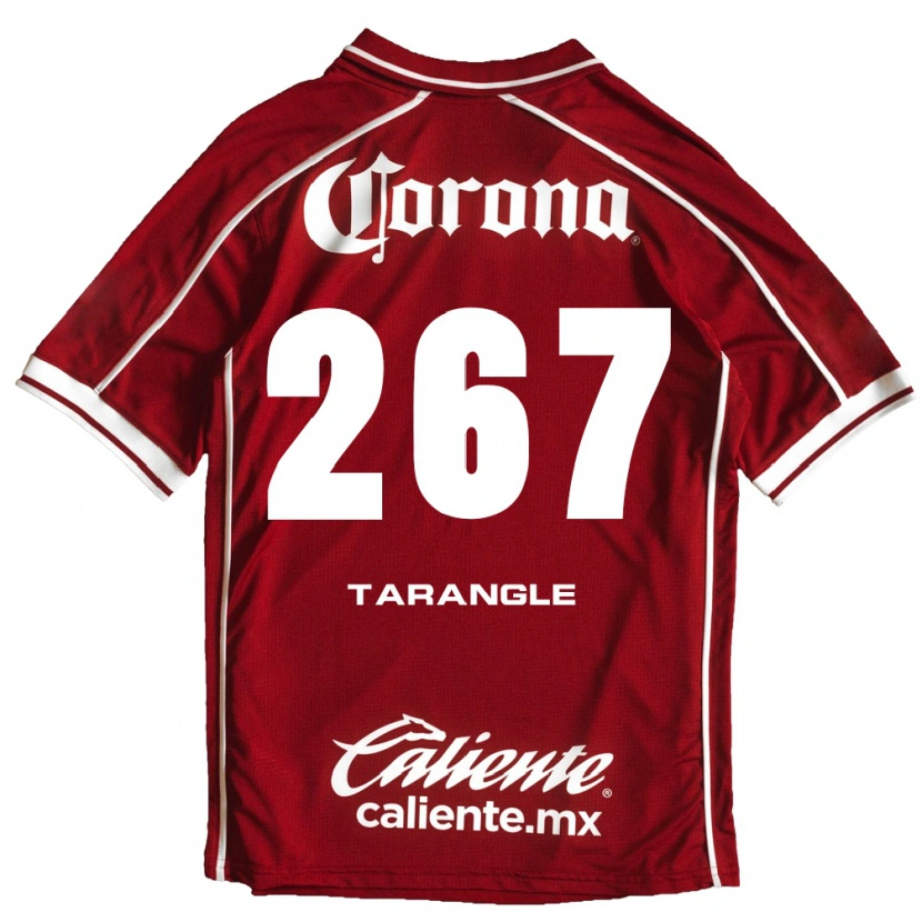 Danxen Dames Sebastián Tarangle #267 Wit Rood Thuisshirt Thuistenue 2026/27 T-Shirt België