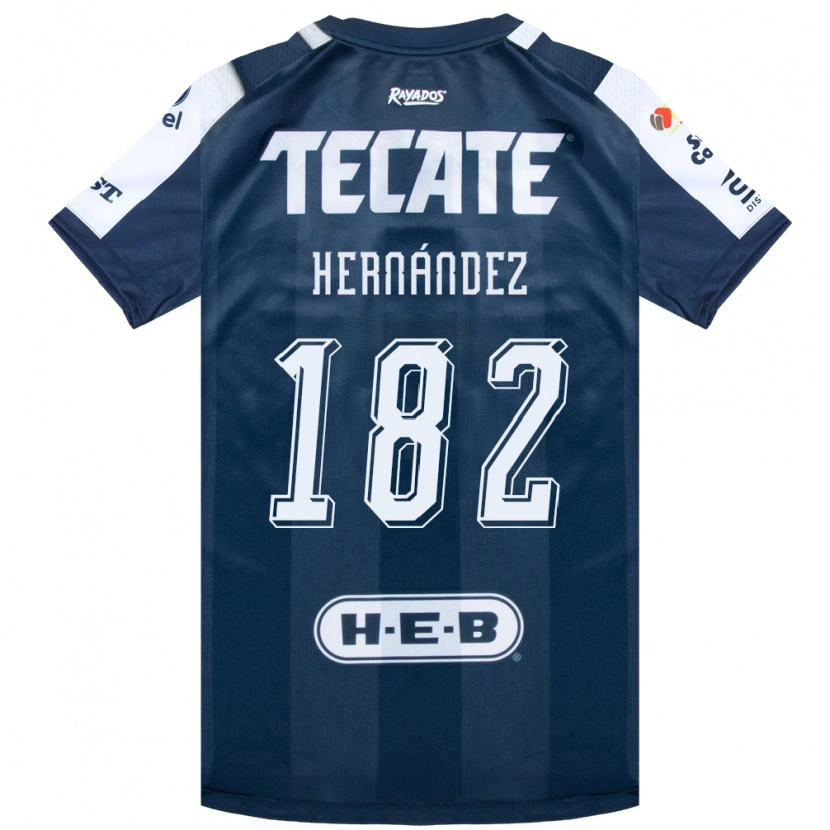 Danxen Dames Derek Hernández #182 Inktblauw Wit Rood Thuisshirt Thuistenue 2026/27 T-Shirt België