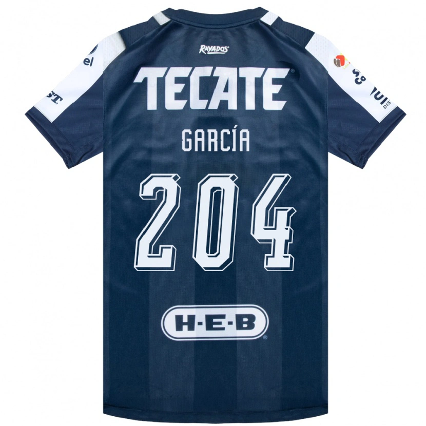 Danxen Dames Diego García #204 Inktblauw Wit Rood Thuisshirt Thuistenue 2026/27 T-Shirt België
