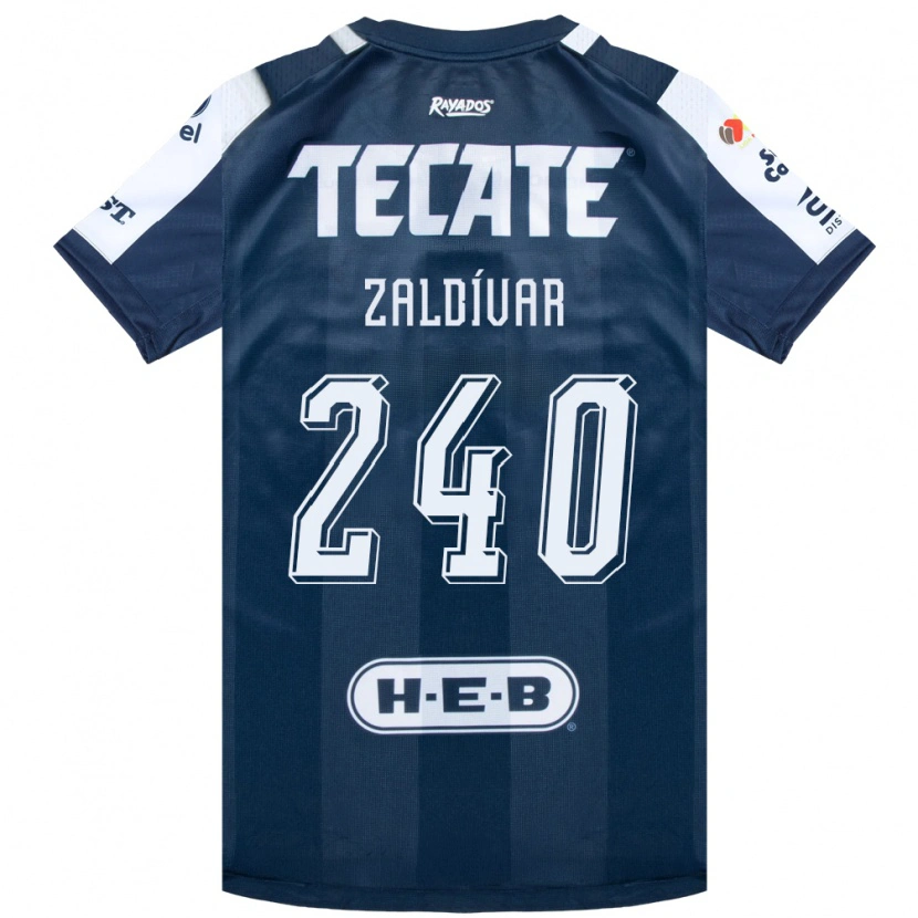 Danxen Dames Milton Zaldívar #240 Inktblauw Wit Rood Thuisshirt Thuistenue 2026/27 T-Shirt België