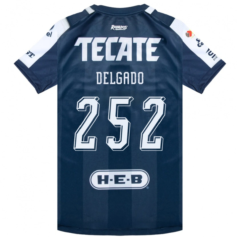 Danxen Dames Jorge Delgado #252 Inktblauw Wit Rood Thuisshirt Thuistenue 2026/27 T-Shirt België