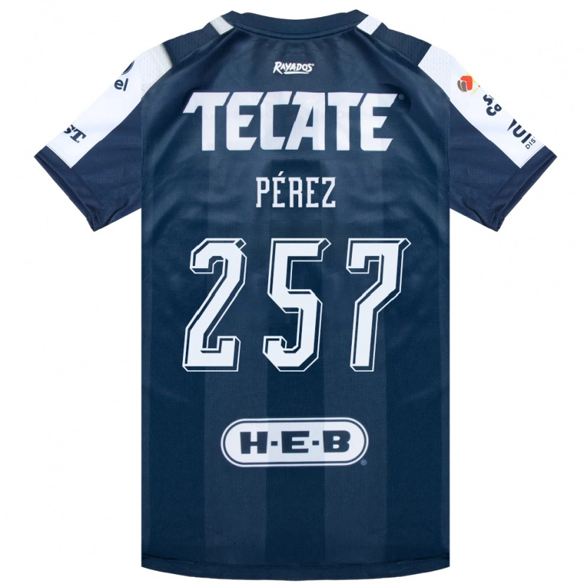 Danxen Dames Anthony Pérez #257 Inktblauw Wit Rood Thuisshirt Thuistenue 2026/27 T-Shirt België