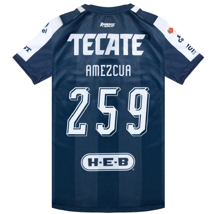 Danxen Dames Ángel Amezcua #259 Inktblauw Wit Rood Thuisshirt Thuistenue 2026/27 T-Shirt België