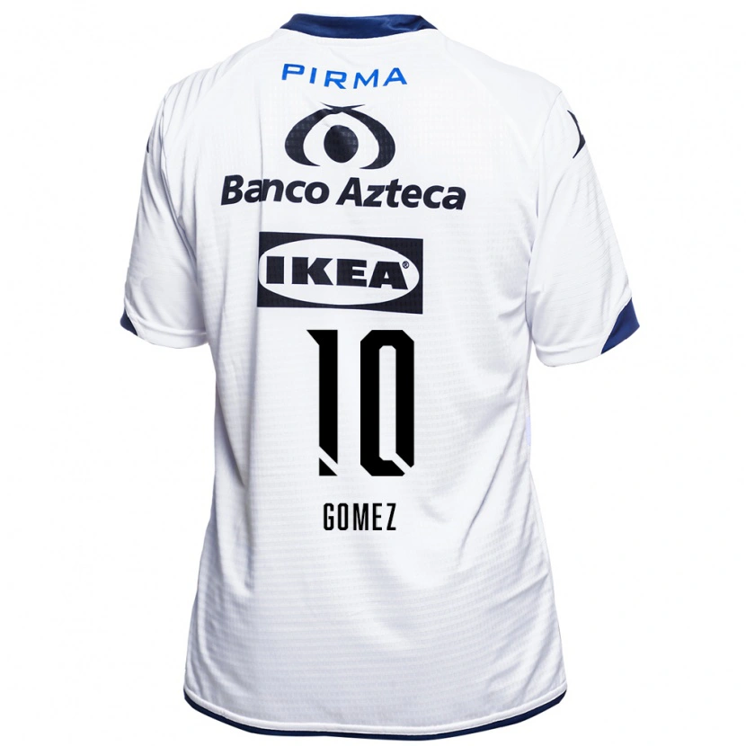 Danxen Dames Savianna Gómez #10 Wit Zwart Blauw Thuisshirt Thuistenue 2026/27 T-Shirt België
