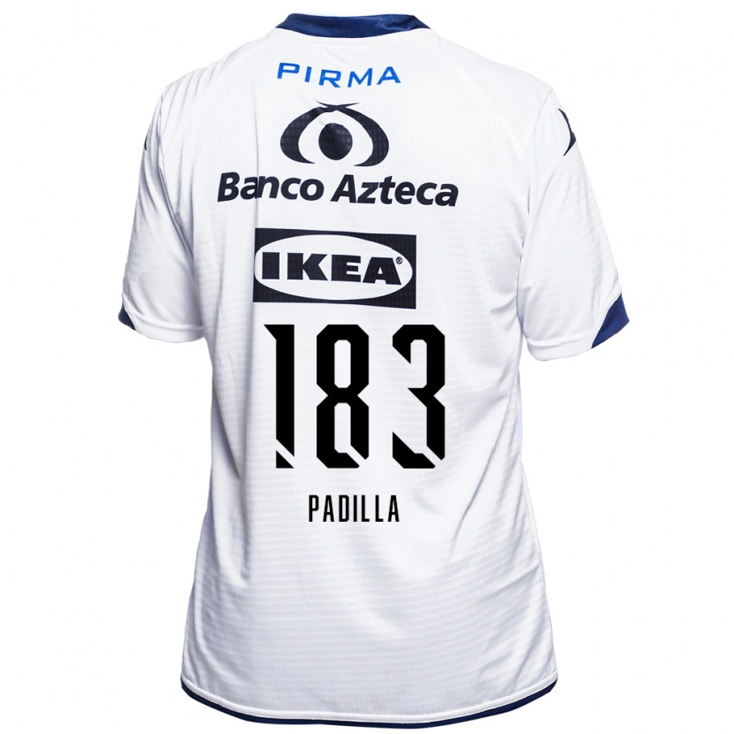Danxen Dames Donovan Padilla #183 Wit Zwart Blauw Thuisshirt Thuistenue 2026/27 T-Shirt België
