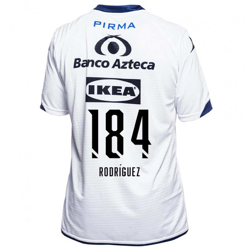 Danxen Dames Christopher Rodríguez #184 Wit Zwart Blauw Thuisshirt Thuistenue 2026/27 T-Shirt België