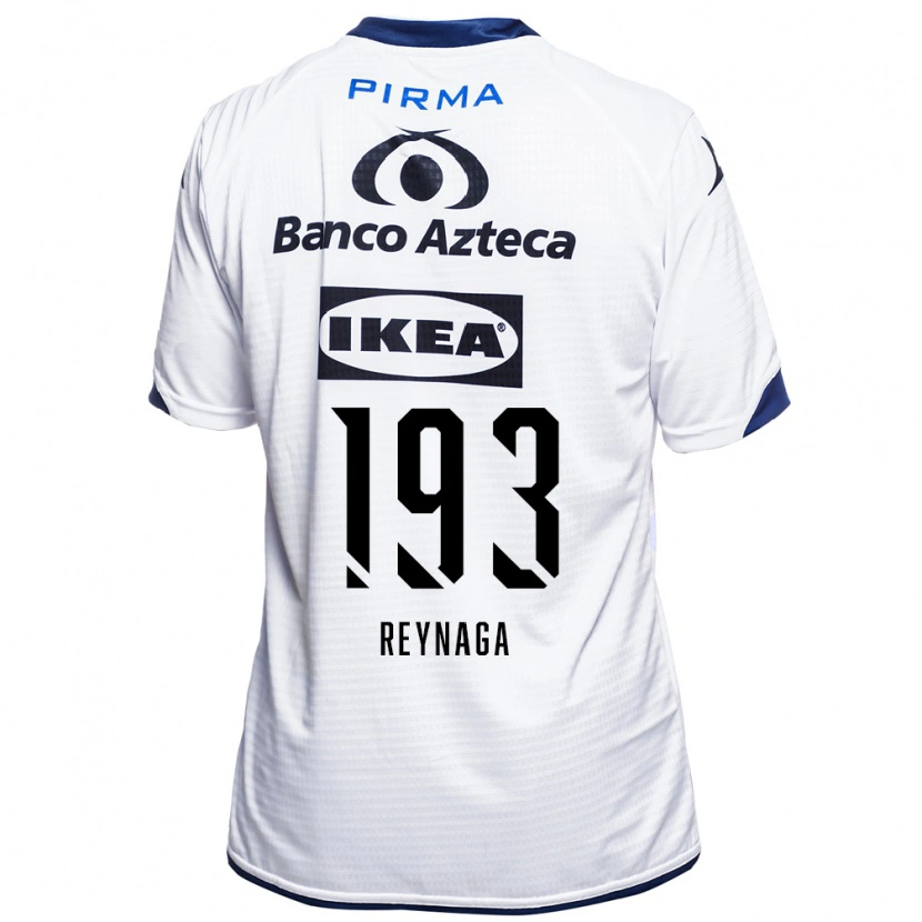 Danxen Dames Adolfo Reynaga #193 Wit Zwart Blauw Thuisshirt Thuistenue 2026/27 T-Shirt België