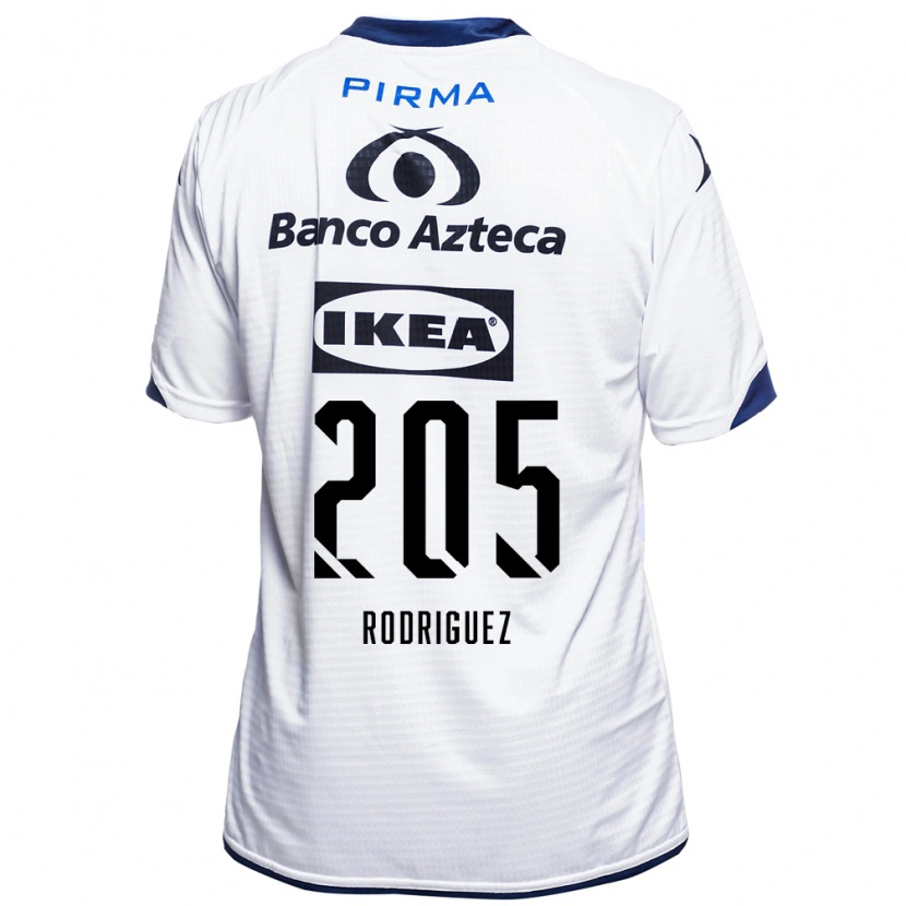 Danxen Dames Alberto Rodríguez #205 Wit Zwart Blauw Thuisshirt Thuistenue 2026/27 T-Shirt België
