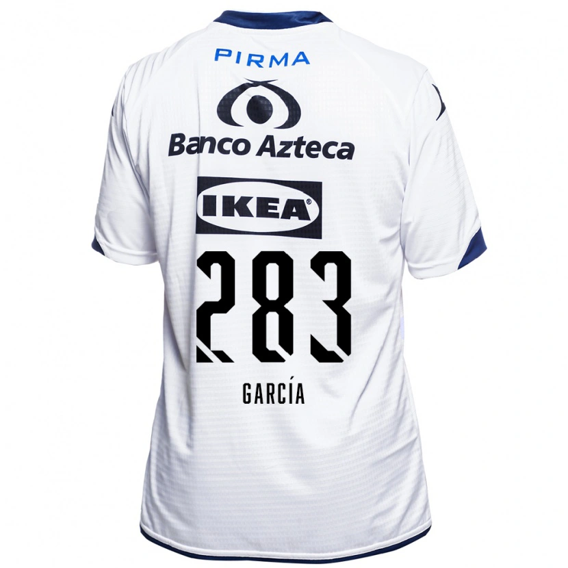 Danxen Dames Francisco García #283 Wit Zwart Blauw Thuisshirt Thuistenue 2026/27 T-Shirt België