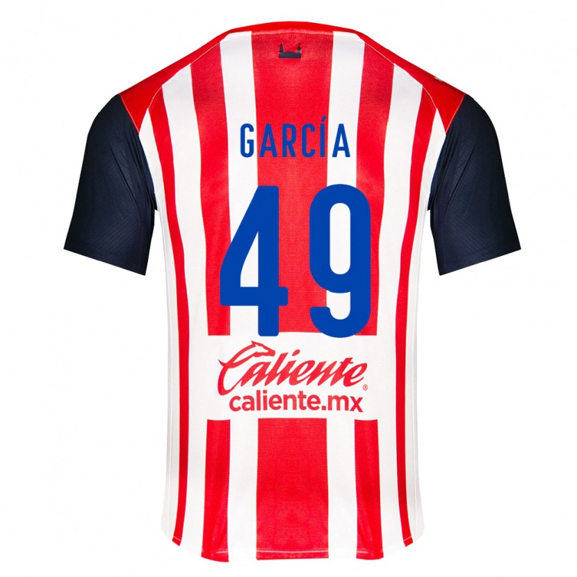 Danxen Dames Gilberto García #49 Rood Zwart Wit Thuisshirt Thuistenue 2026/27 T-Shirt België