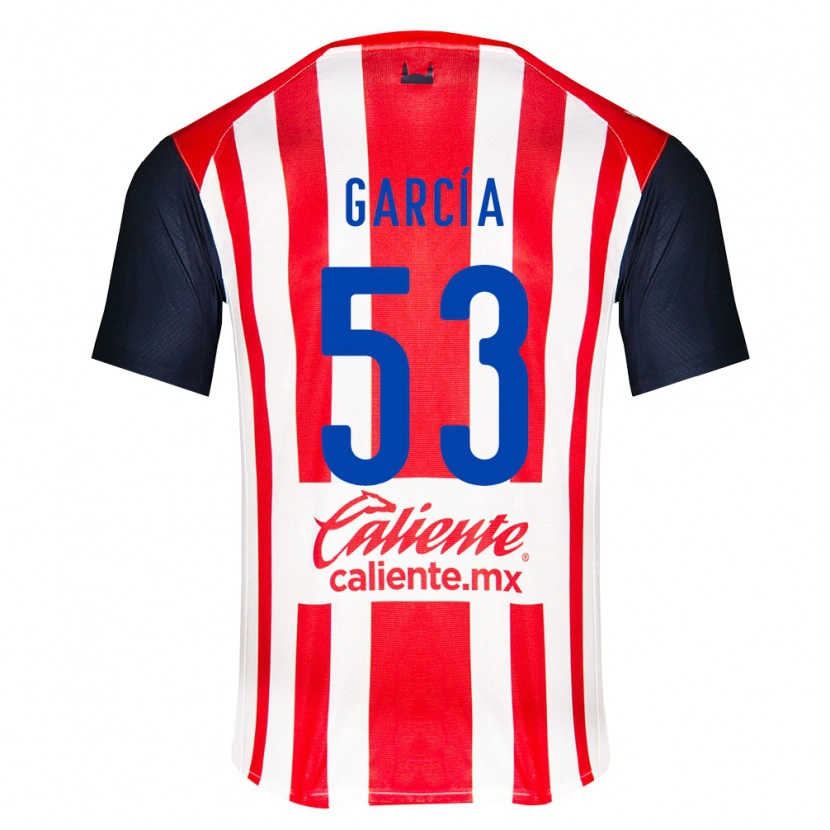 Danxen Dames Uziel García #53 Rood Zwart Wit Thuisshirt Thuistenue 2026/27 T-Shirt België