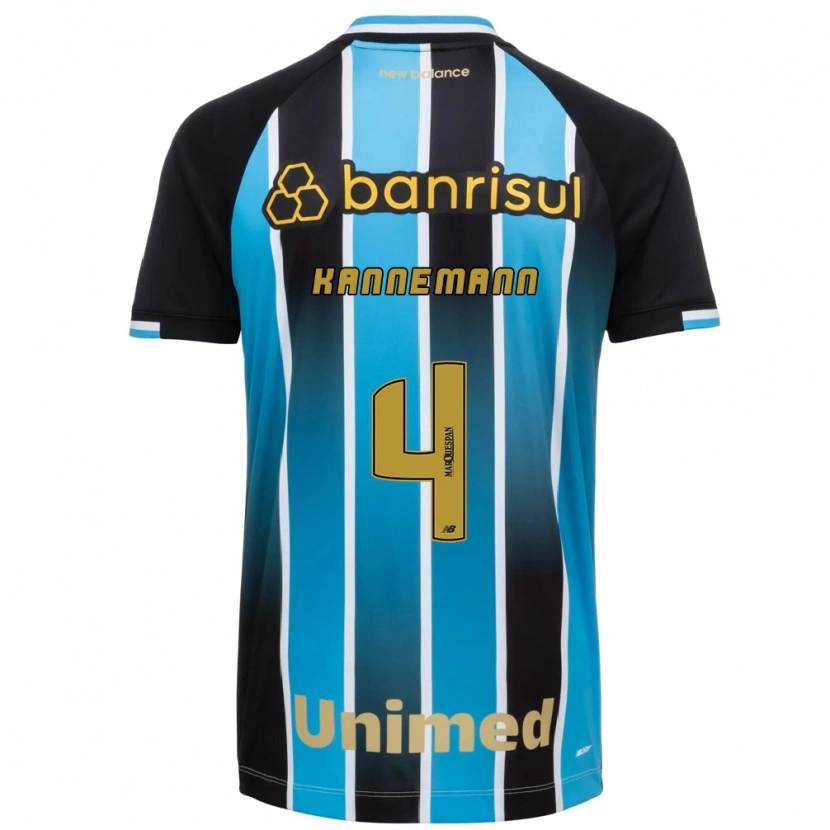 Danxen Dames Walter Kannemann #4 Blauw Bruin Zwart Thuisshirt Thuistenue 2026/27 T-Shirt België