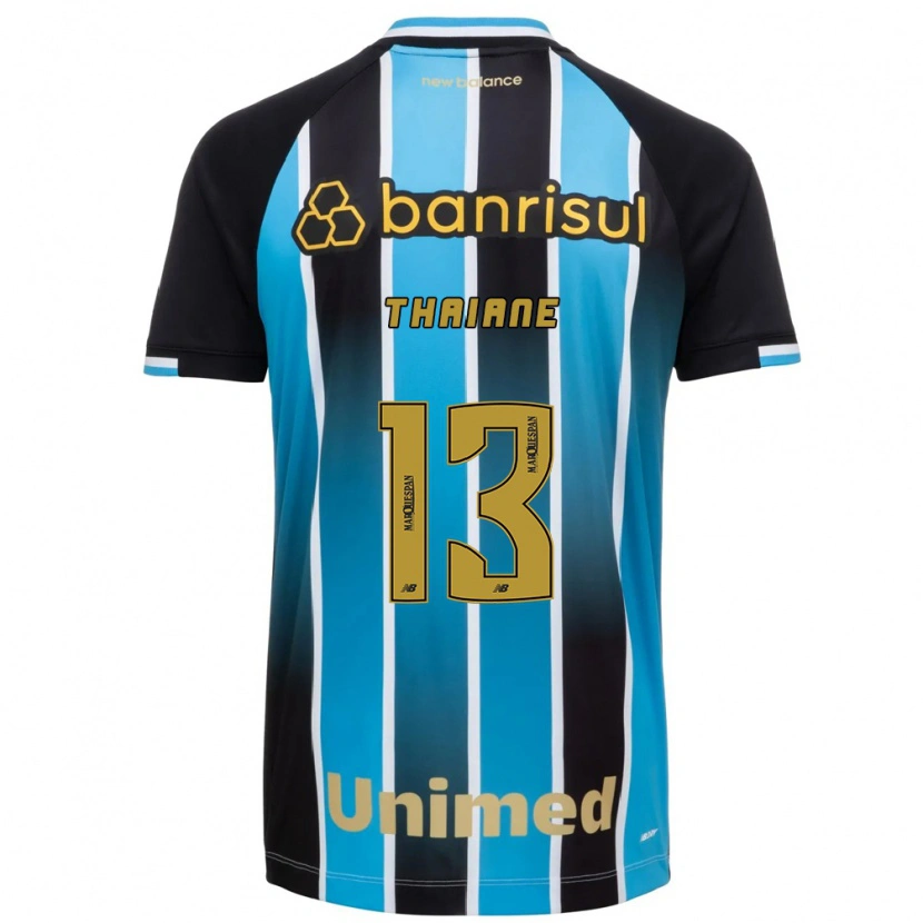 Danxen Dames Thaiane #13 Blauw Bruin Zwart Thuisshirt Thuistenue 2026/27 T-Shirt België