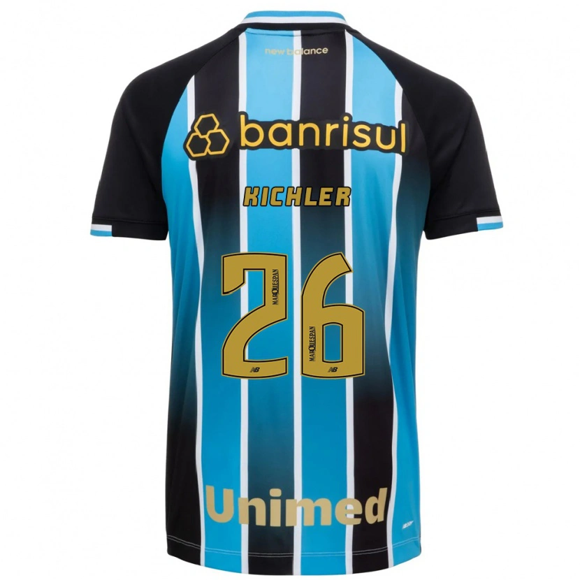Danxen Dames Paola Kichler #26 Blauw Bruin Zwart Thuisshirt Thuistenue 2026/27 T-Shirt België