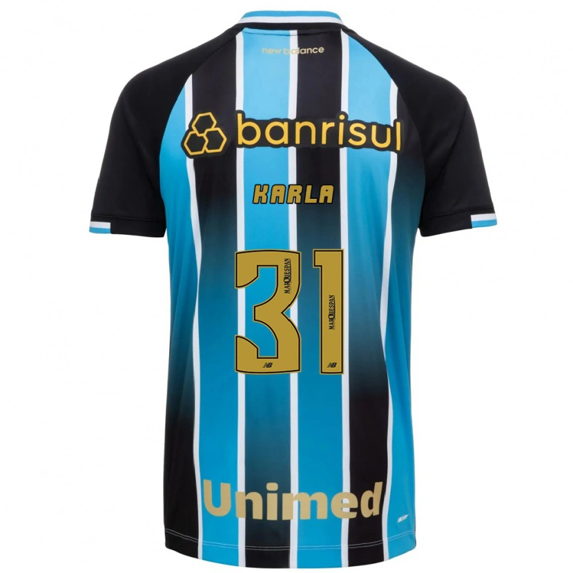 Danxen Dames Emmily Karla #31 Blauw Bruin Zwart Thuisshirt Thuistenue 2026/27 T-Shirt België