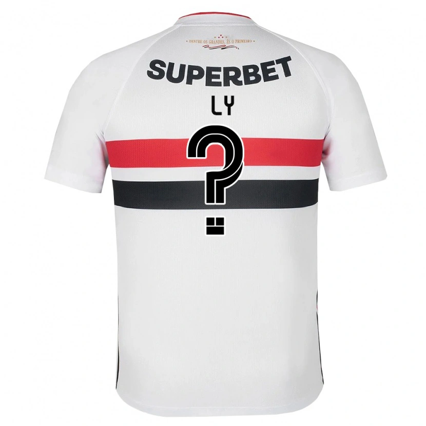 Danxen Dames Iba Ly #0 Wit Rood Zwart Thuisshirt Thuistenue 2026/27 T-Shirt België