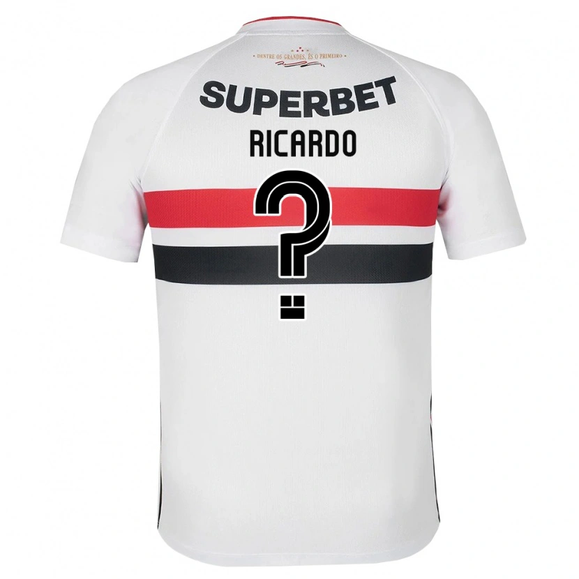 Danxen Dames João Ricardo #0 Wit Rood Zwart Thuisshirt Thuistenue 2026/27 T-Shirt België
