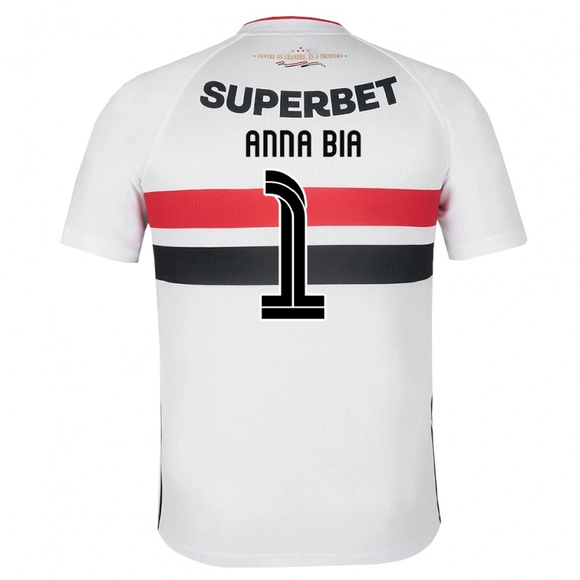 Danxen Dames Anna Bia #1 Wit Rood Zwart Thuisshirt Thuistenue 2026/27 T-Shirt België
