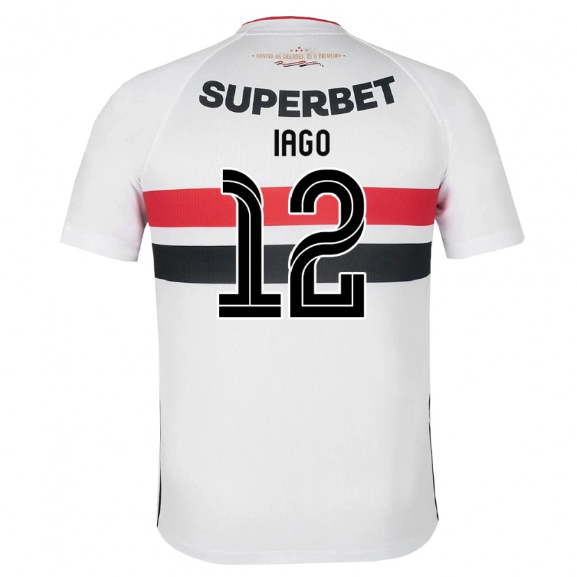 Danxen Dames Iago Amaral Borduchi #12 Wit Rood Zwart Thuisshirt Thuistenue 2026/27 T-Shirt België