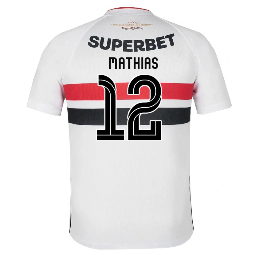 Danxen Dames Leandro Mathias #12 Wit Rood Zwart Thuisshirt Thuistenue 2026/27 T-Shirt België