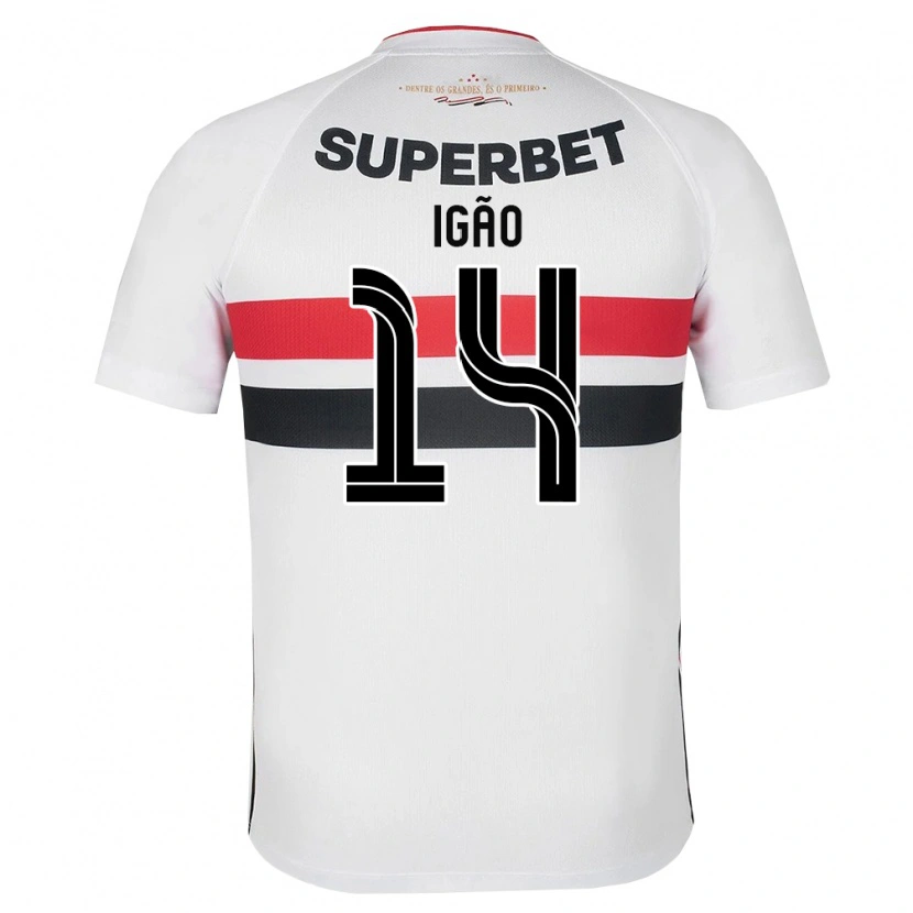 Danxen Dames Igor Odoni Gomes #14 Wit Rood Zwart Thuisshirt Thuistenue 2026/27 T-Shirt België