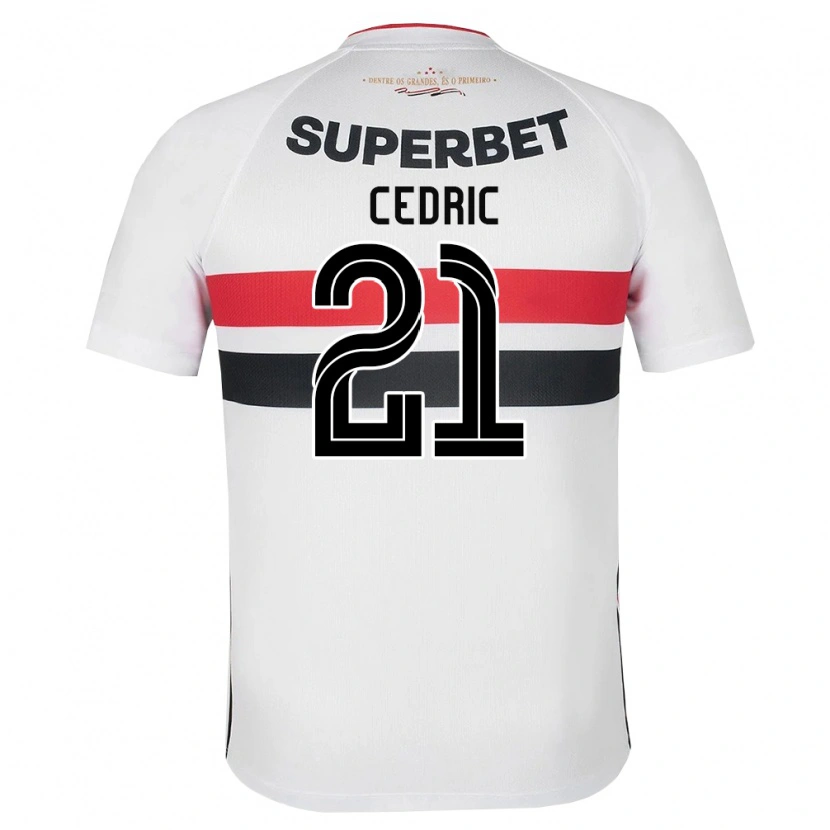 Danxen Dames Cédric Soares #21 Wit Rood Zwart Thuisshirt Thuistenue 2026/27 T-Shirt België