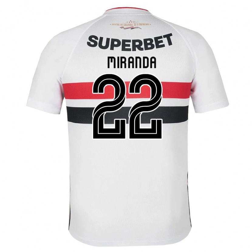 Danxen Dames Miranda #22 Wit Rood Zwart Thuisshirt Thuistenue 2026/27 T-Shirt België