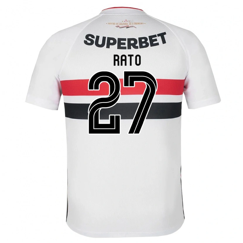 Danxen Dames Wellington Rato #27 Wit Rood Zwart Thuisshirt Thuistenue 2026/27 T-Shirt België