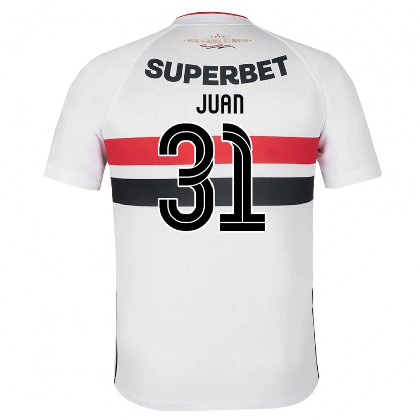 Danxen Dames Juan #31 Wit Rood Zwart Thuisshirt Thuistenue 2026/27 T-Shirt België