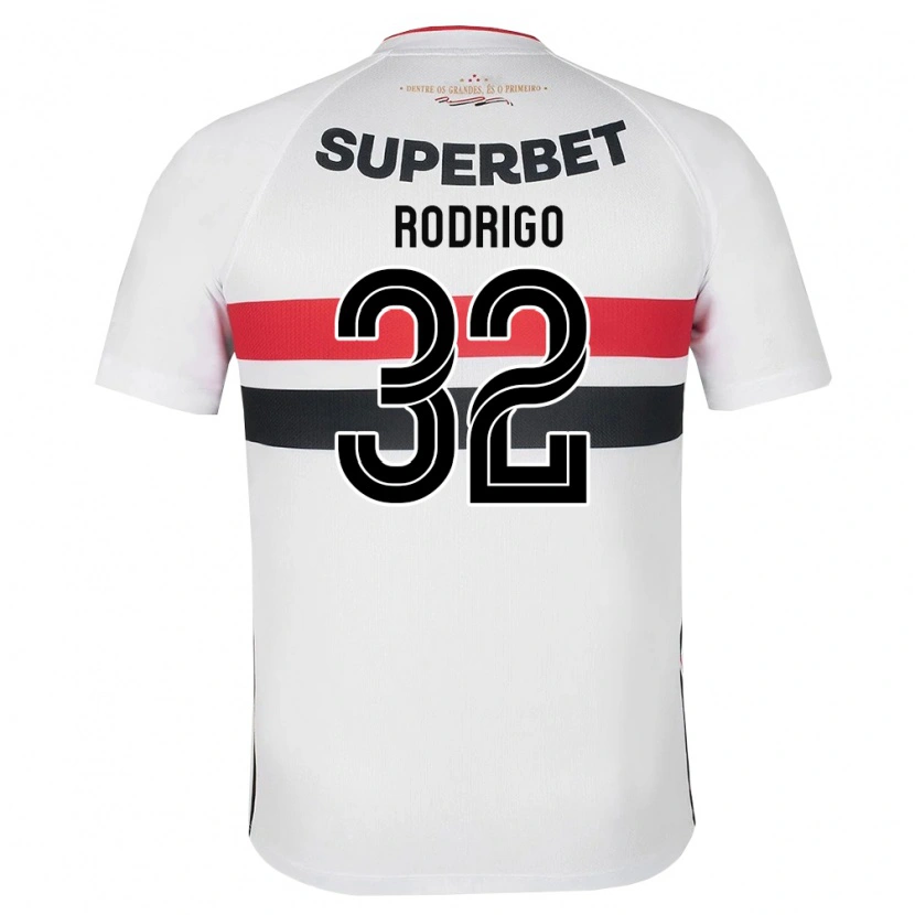 Danxen Dames Rodrigo #32 Wit Rood Zwart Thuisshirt Thuistenue 2026/27 T-Shirt België