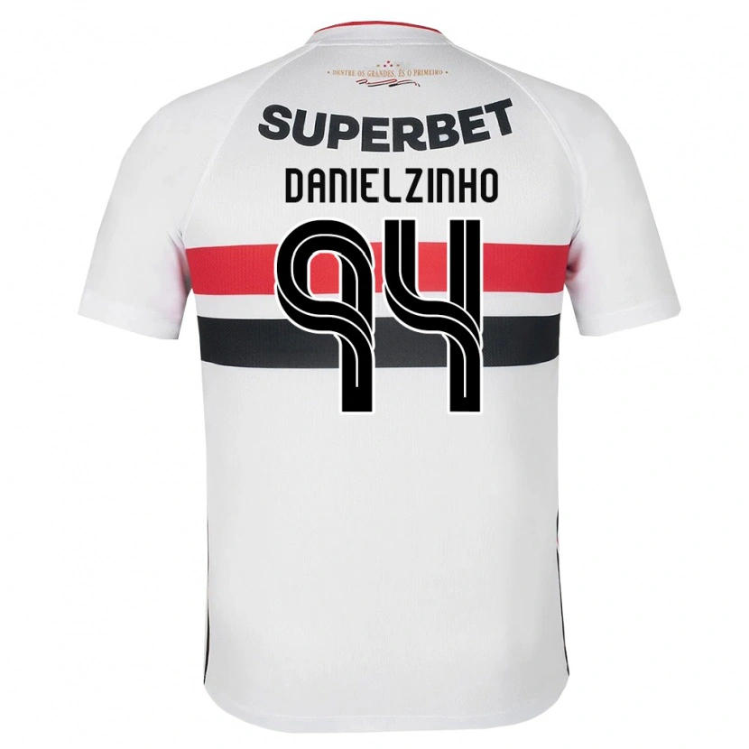 Danxen Dames Danielzinho #94 Wit Rood Zwart Thuisshirt Thuistenue 2026/27 T-Shirt België
