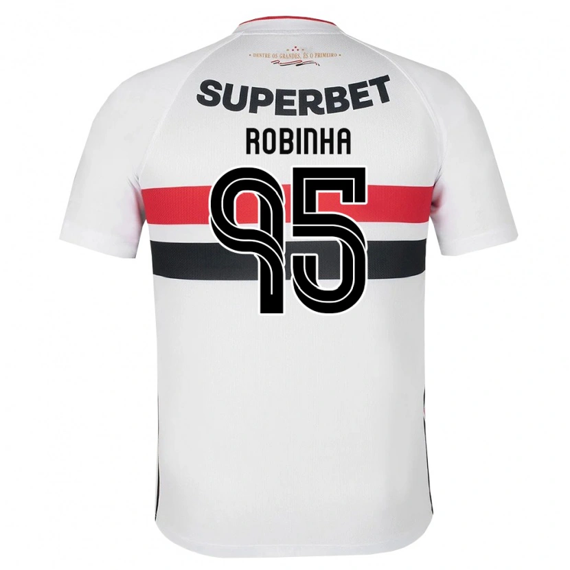 Danxen Dames Robinha #95 Wit Rood Zwart Thuisshirt Thuistenue 2026/27 T-Shirt België