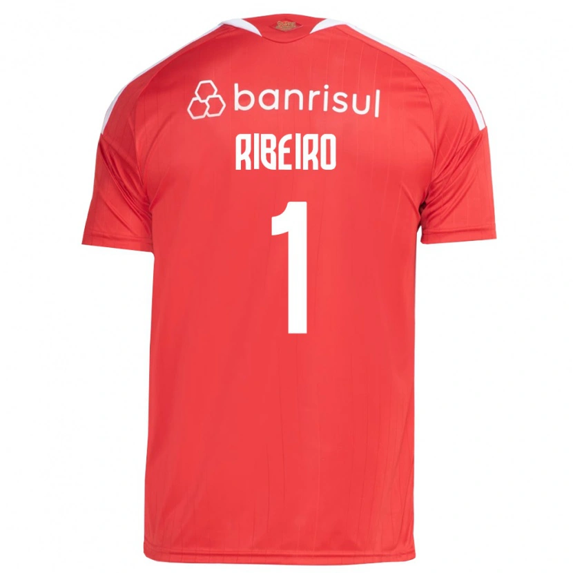 Danxen Dames Mari Ribeiro #1 Rood Wit Thuisshirt Thuistenue 2026/27 T-Shirt België